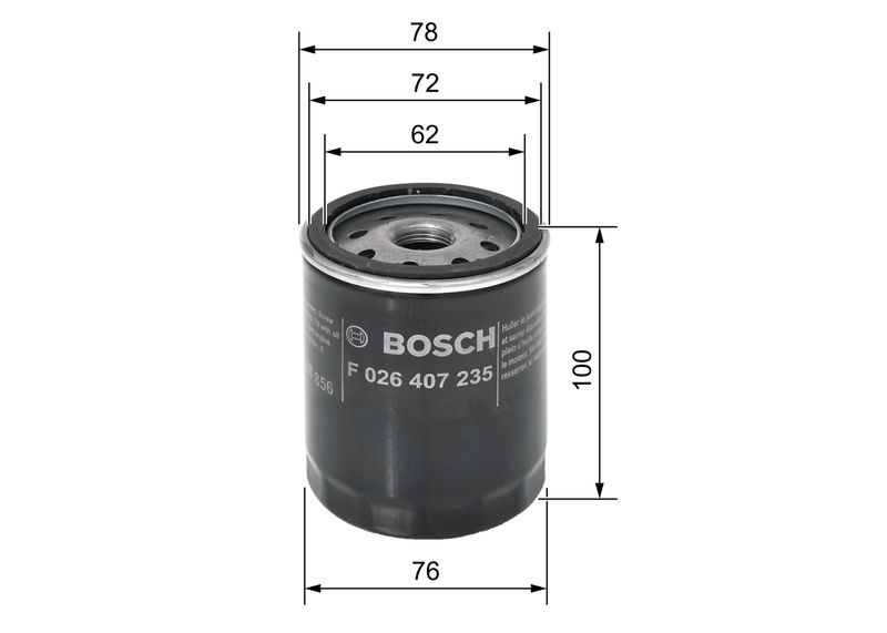 BOSCH Ölfilter (F 026 407 235) BOSCH Ölfilter (F 026 407 235)