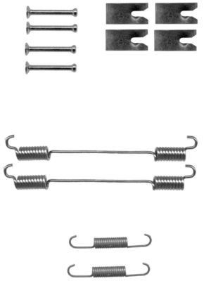 HELLA Zubehörsatz, Bremsbacken (8DZ 355 200-831)