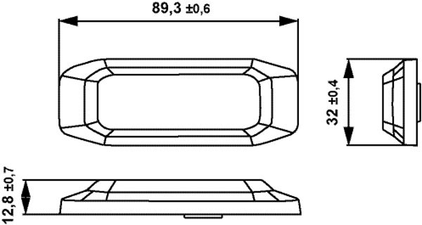HELLA Warnleuchte (2XD 014 563-401) Thumbnail