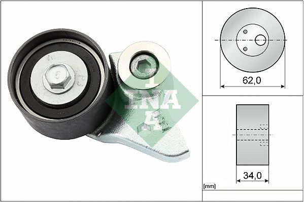 Schaeffler INA Spannrolle, Zahnriemen (531 0502 20)