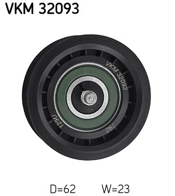 SKF Umlenk-/Führungsrolle, Keilrippenriemen (VKM 32093)