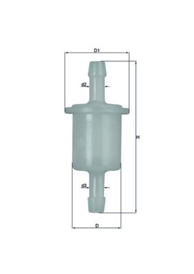 KNECHT Kraftstofffilter (KL 26 OF)