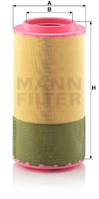 MANN-FILTER Luftfilter (C 27 1250/1)