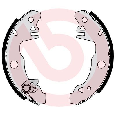 BREMBO Bremsbackensatz (S 68 509)