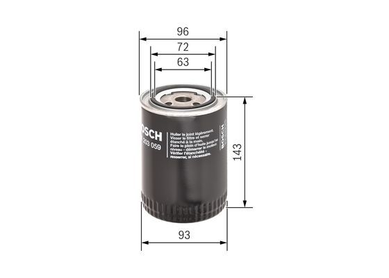 BOSCH Ölfilter (0 451 203 059)