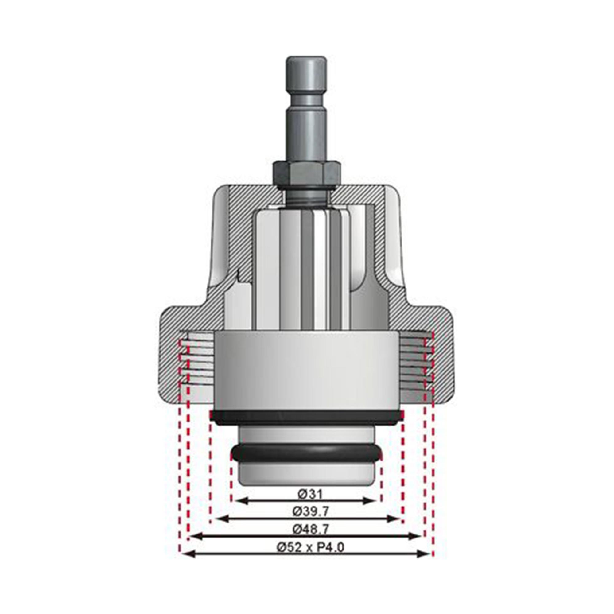 Kühlsystem-Abdruck-Adapter und Prüfgerät für BMW