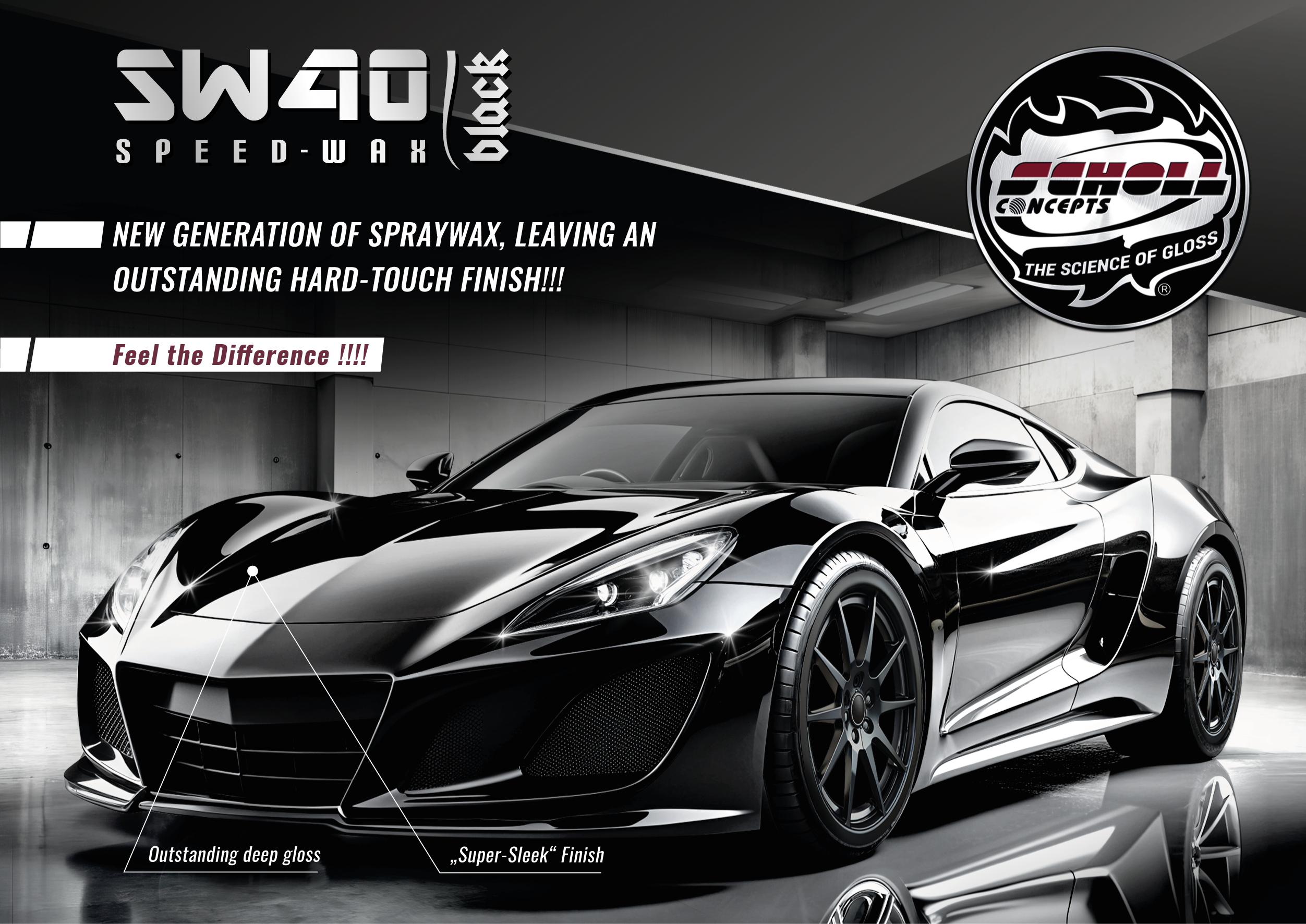 SW40 BLACK Speed-Wachs 500 ml