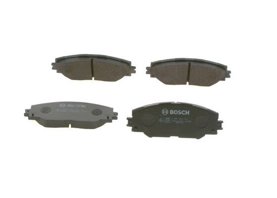 BOSCH Bremsbelagsatz, Scheibenbremse (0 986 494 174)