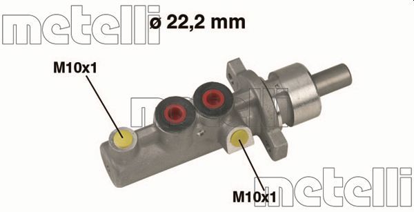 METELLI Hauptbremszylinder (05-0348)