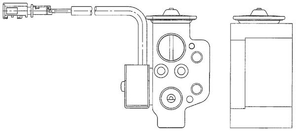 MAHLE Expansionsventil, Klimaanlage (AVE 80 000P)