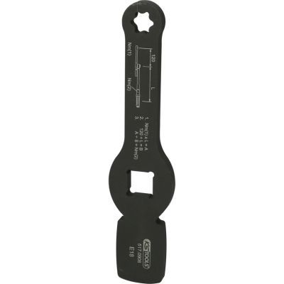 KS TOOLS Schlagschlüssel, Bremssattelverschraubung (517.0908)