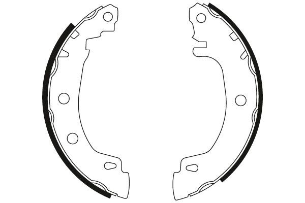 TRW Bremsbackensatz (GS8616) TRW Bremsbackensatz (GS8616)