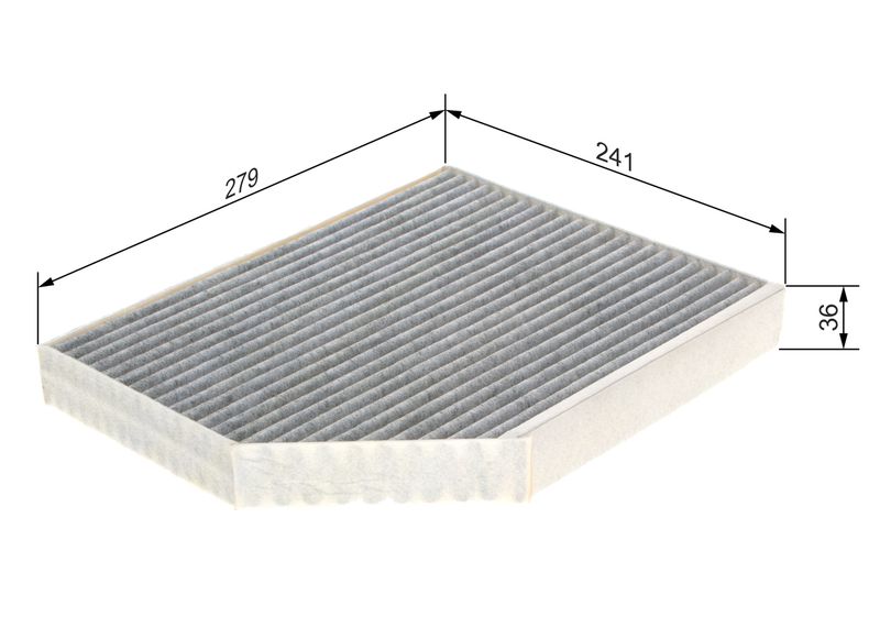 BOSCH Filter, Innenraumluft (1 987 432 369) BOSCH Filter, Innenraumluft (1 987 432 369)