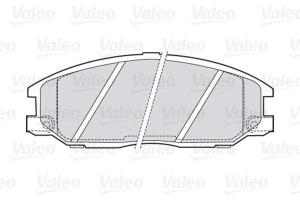 VALEO Bremsbelagsatz, Scheibenbremse (301505) VALEO Bremsbelagsatz, Scheibenbremse (301505)