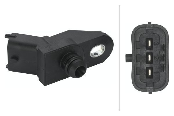 HELLA Sensor, Ladedruck (6PP 009 400-451)