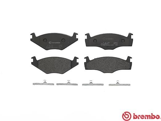 BREMBO Bremsbelagsatz, Scheibenbremse (P 85 005)