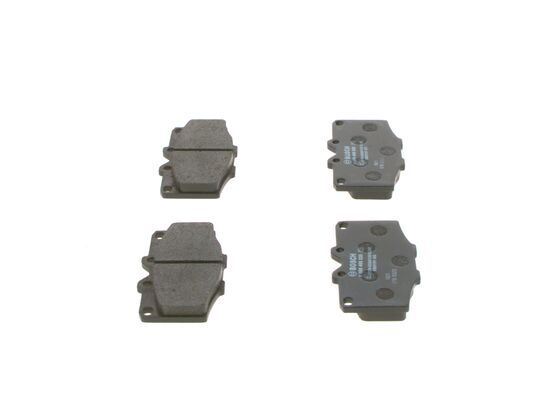 BOSCH Bremsbelagsatz, Scheibenbremse (0 986 468 520)