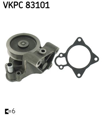 SKF Wasserpumpe, Motorkühlung (VKPC 83101)