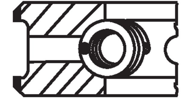 MAHLE Kolbenringsatz (030 20 V2)