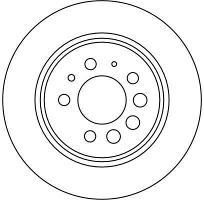 TRW Bremsscheibe (DF1674)