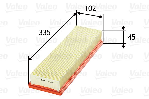 VALEO Luftfilter (585078)