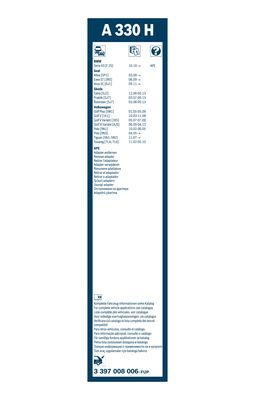 BOSCH Wischblatt (3 397 008 006)
