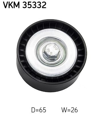 SKF Umlenk-/Führungsrolle, Keilrippenriemen (VKM 35332)