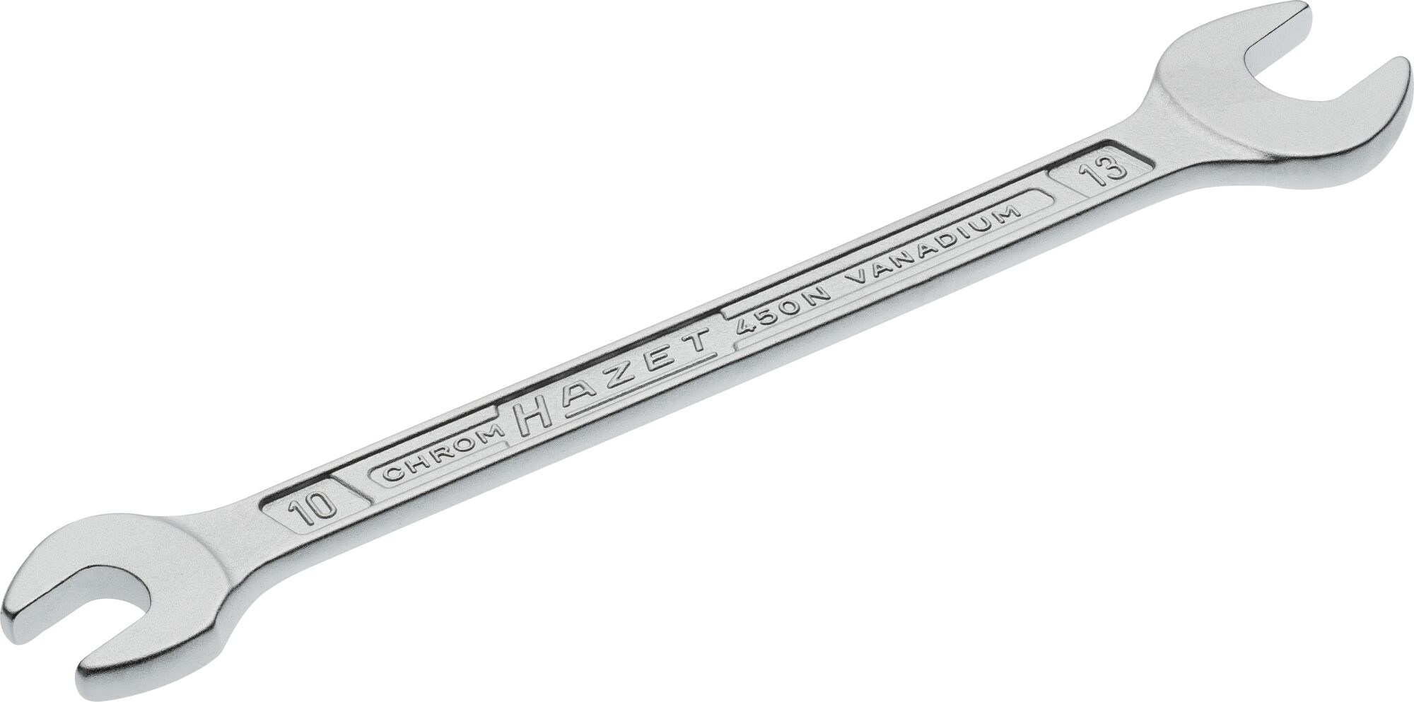 HAZET Doppel-Maulschlüssel 450N-10X13 ∙ Außen-Sechskant Profil ∙ 10 x 13 mm
