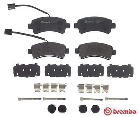 BREMBO Bremsbelagsatz, Scheibenbremse (P 61 130)