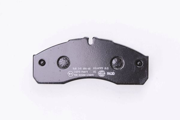 HELLA Bremsbelagsatz, Scheibenbremse (8DB 355 005-401) HELLA Bremsbelagsatz, Scheibenbremse (8DB 355 005-401)