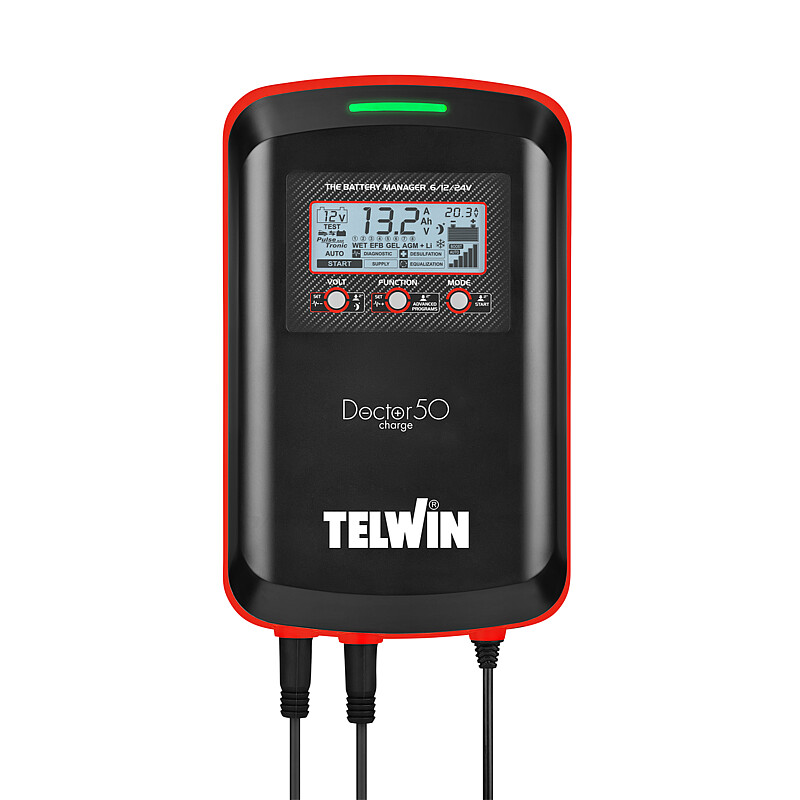 TELWIN DOCTOR CHARGE 50 230V 6-12-24V (7771-12-30) | NORMFEST