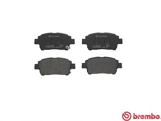 BREMBO Bremsbelagsatz, Scheibenbremse (P 83 051)