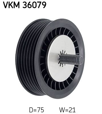 SKF Umlenk-/Führungsrolle, Keilrippenriemen (VKM 36079)