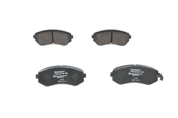 BOSCH Bremsbelagsatz, Scheibenbremse (0 986 424 489)