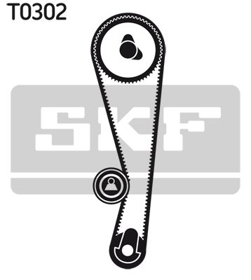 SKF Zahnriemensatz (VKMA 91202)