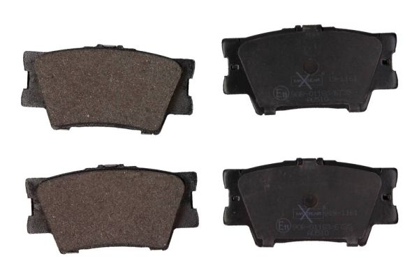 MAXGEAR Bremsbelagsatz, Scheibenbremse (19-1161)