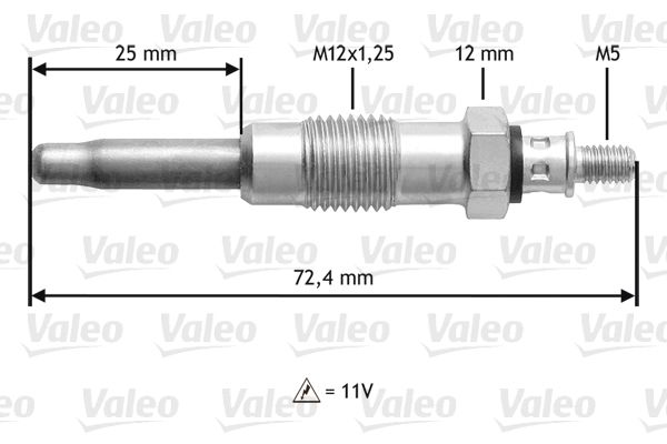 VALEO Glühkerze (345100)