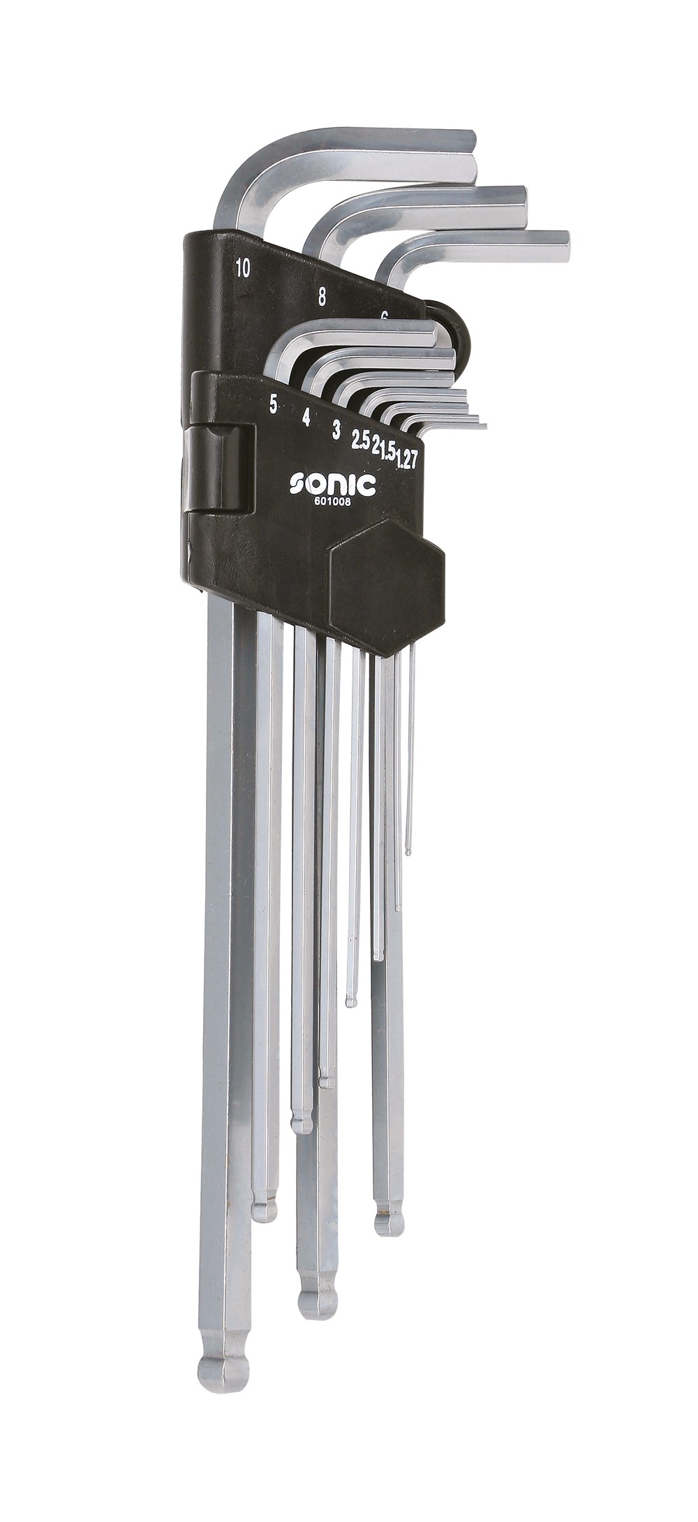 Kugel-Innensechskantschlüsselsatz, xl,1.27-10mm,10-tlg. Kugel-Innensechskantschlüsselsatz, xl,1.27-10mm,10-tlg.