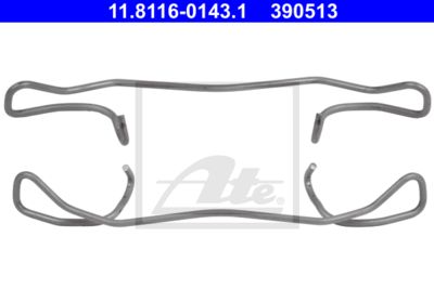 ATE Feder, Bremssattel (11.8116-0143.1) ATE Feder, Bremssattel (11.8116-0143.1)