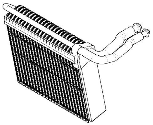 MAHLE Verdampfer, Klimaanlage (AE 70 000P)