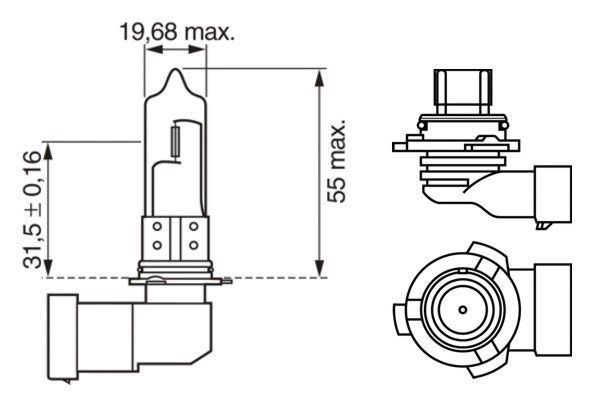 BOSCH Glühlampe (1 987 302 155) Thumbnail