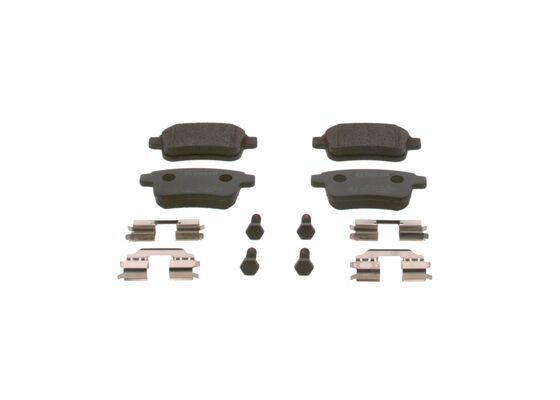 BOSCH Bremsbelagsatz, Scheibenbremse (0 986 494 331)