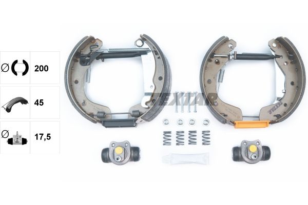 TEXTAR Bremsbackensatz (84044903) TEXTAR Bremsbackensatz (84044903)
