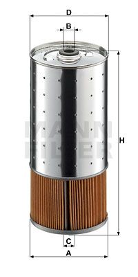 MANN-FILTER Ölfilter (PF 1055/1 x)