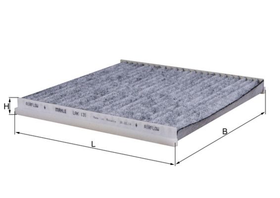 KNECHT Filter, Innenraumluft (LAK 131)