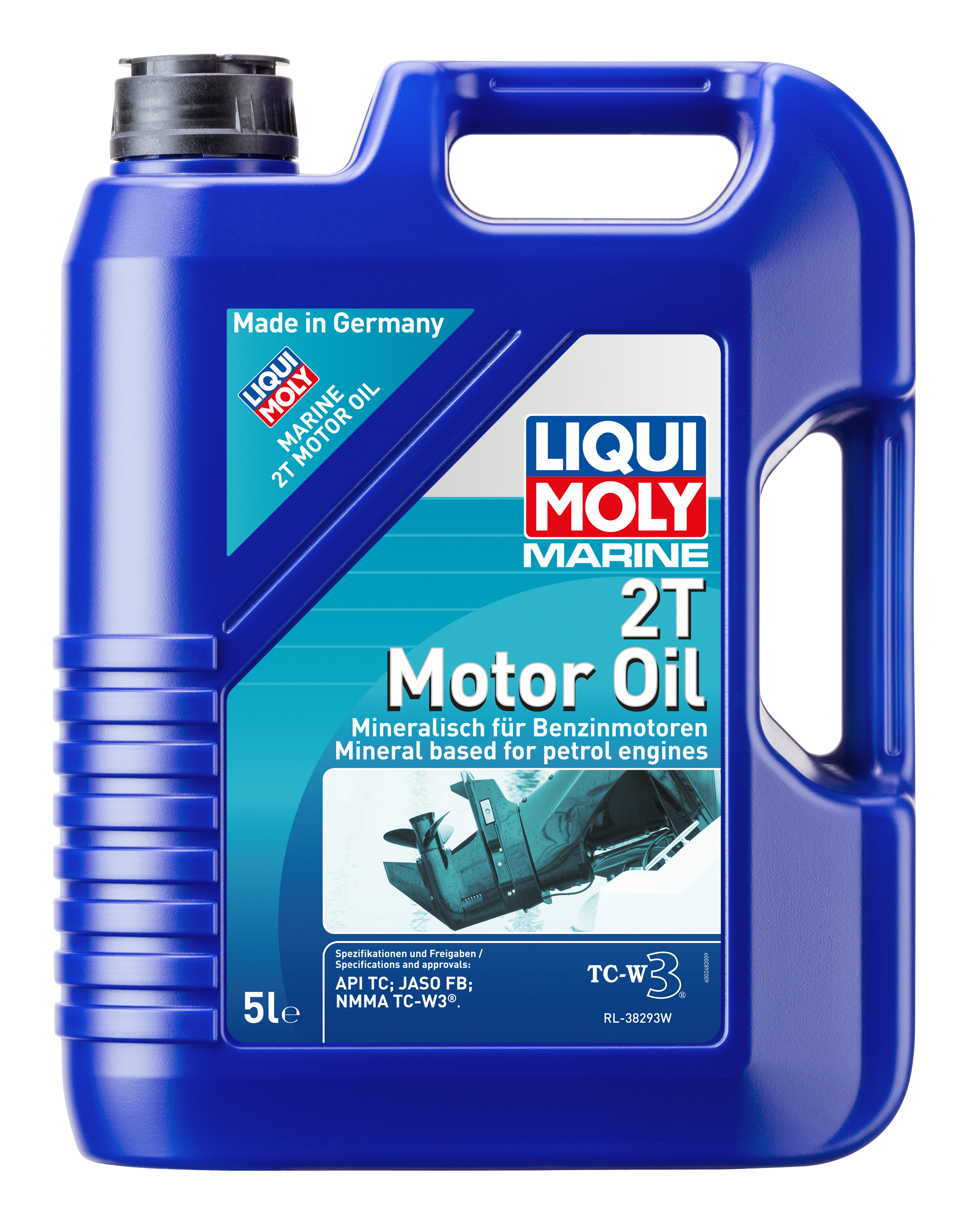 LIQUI MOLY Marine 2T Motor Oil, 5 l (25020)