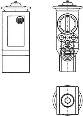 MAHLE Expansionsventil, Klimaanlage (AVE 61 000P)