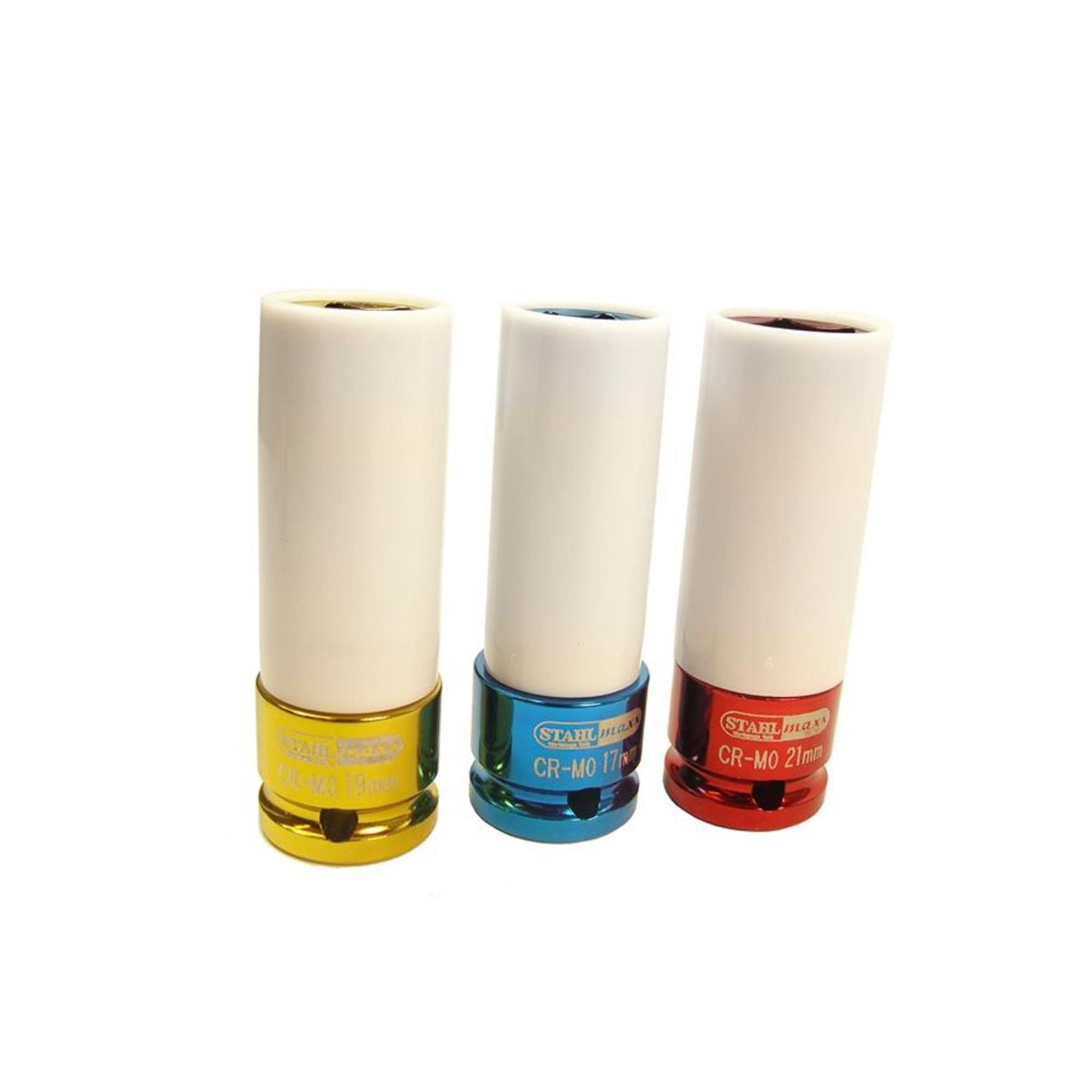 Alufelgen-Radmuttern-Einsätze, 17–21 mm