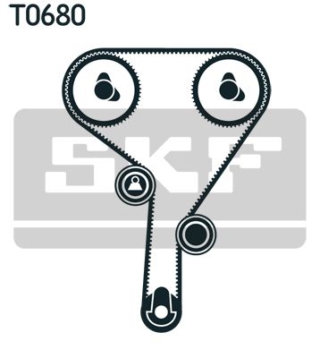SKF Zahnriemensatz (VKMA 04214)