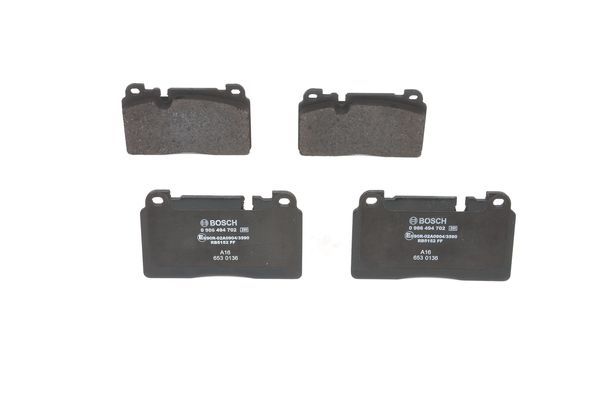 BOSCH Bremsbelagsatz, Scheibenbremse (0 986 494 702)